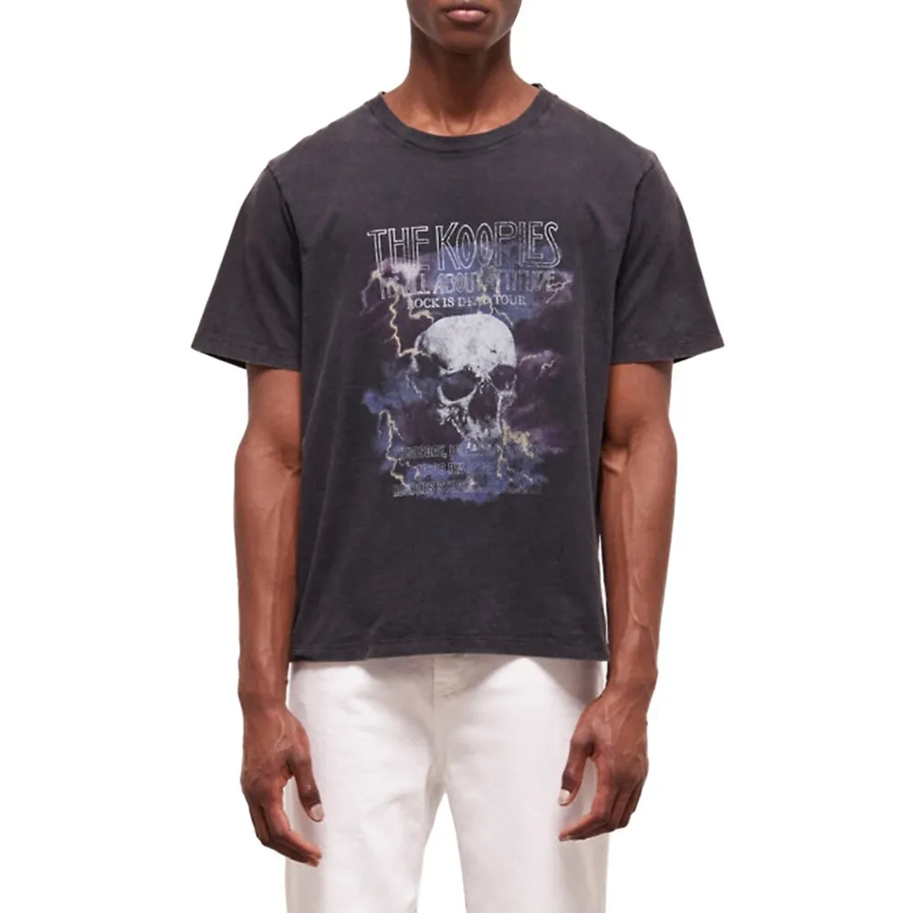 The Kooples Loose-Fit Graphic T-Shirt