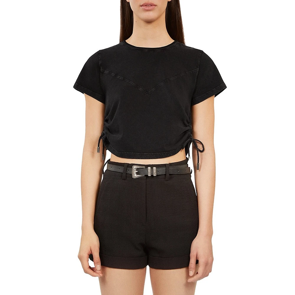 The Kooples Side-Laced T-Shirt