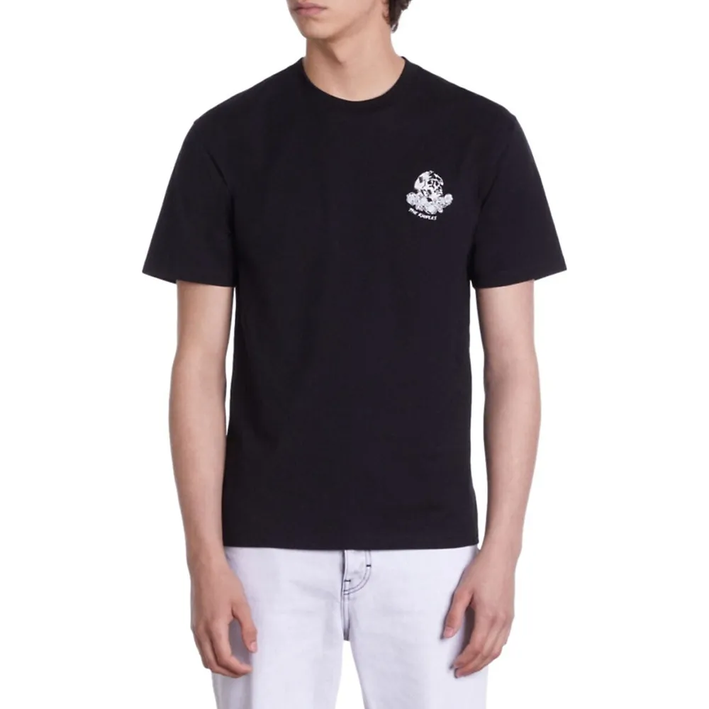 The Kooples Skull-Embroidered Logo T-Shirt