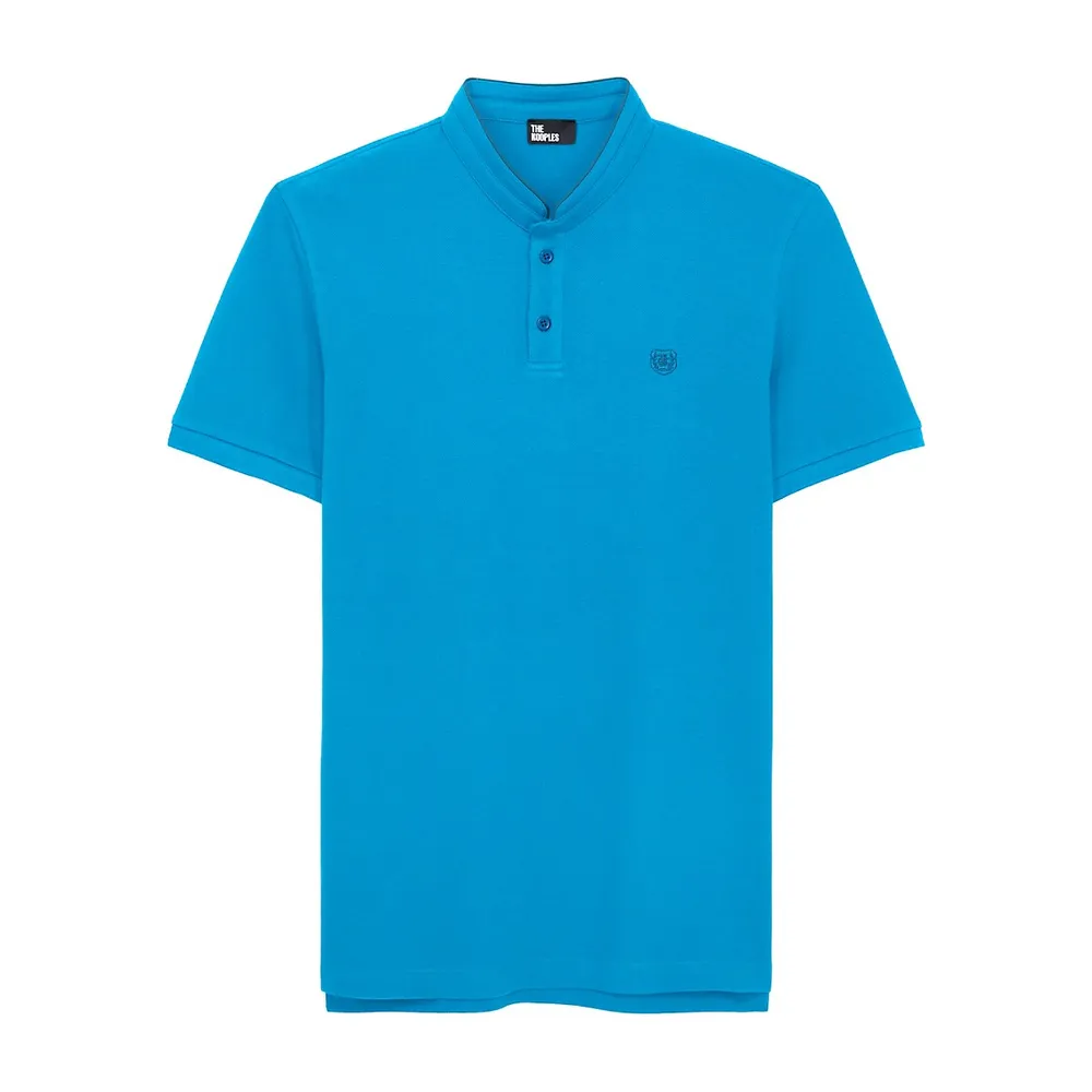 The Kooples Slim-Fit Officer-Collar Polo Shirt