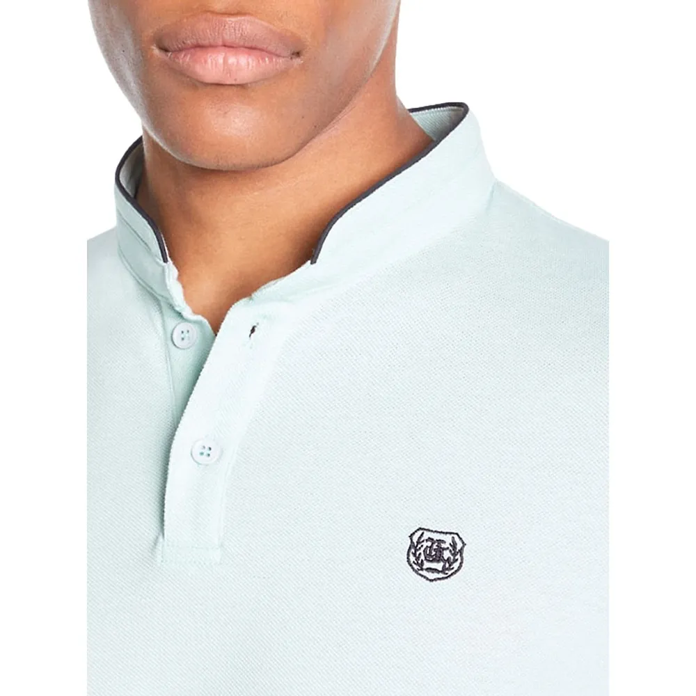 The Kooples Slim-Fit Officer-Collar Polo Shirt