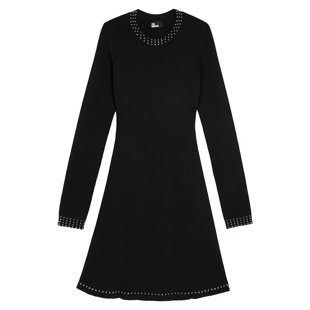 The Kooples Studded Skater Dress