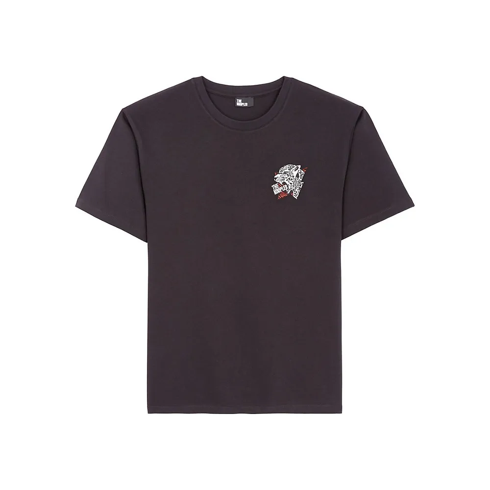 The Kooples Tiger Graphic Short-Sleeve T-Shirt