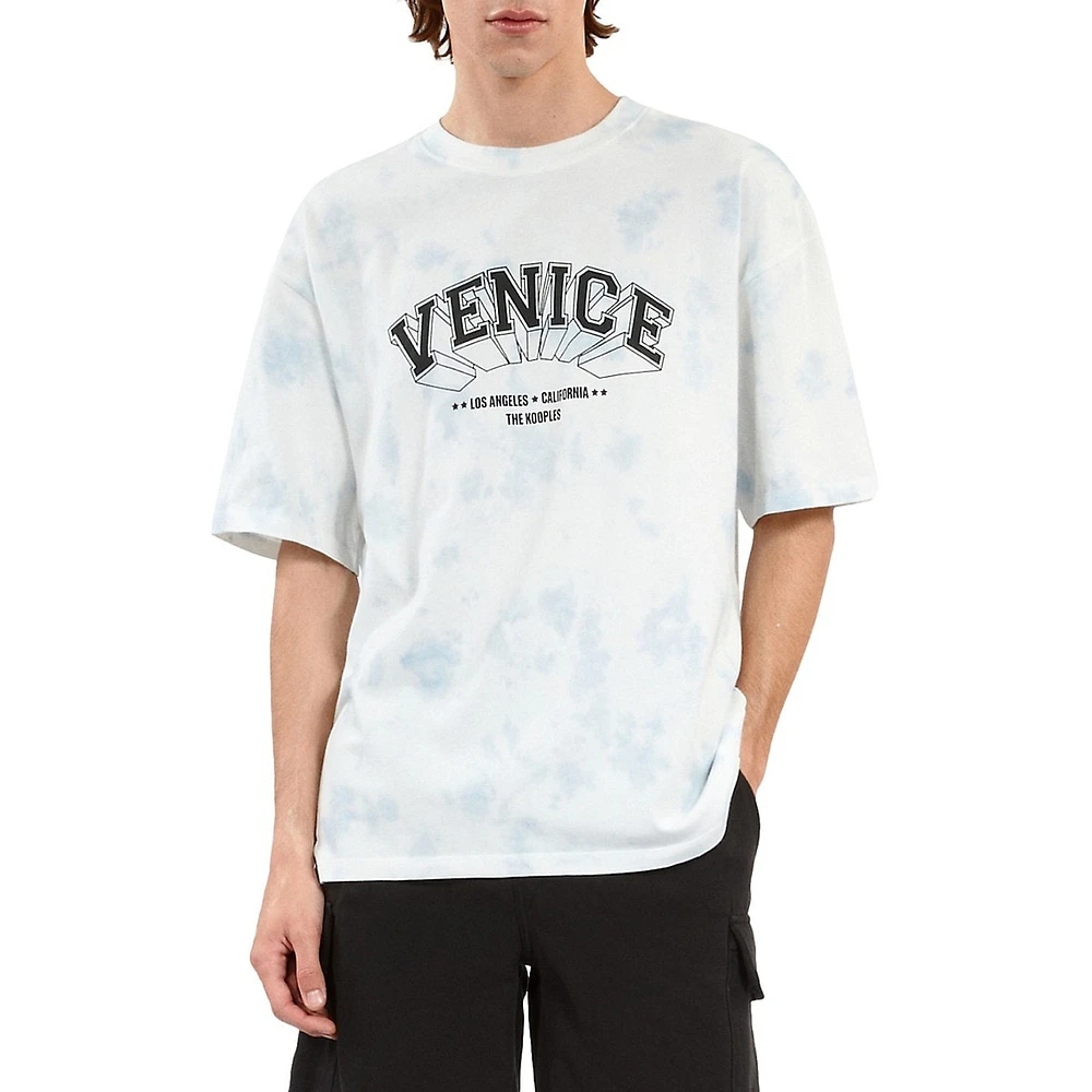 The Kooples Venice Serigraphy Gradient-Effect T-Shirt