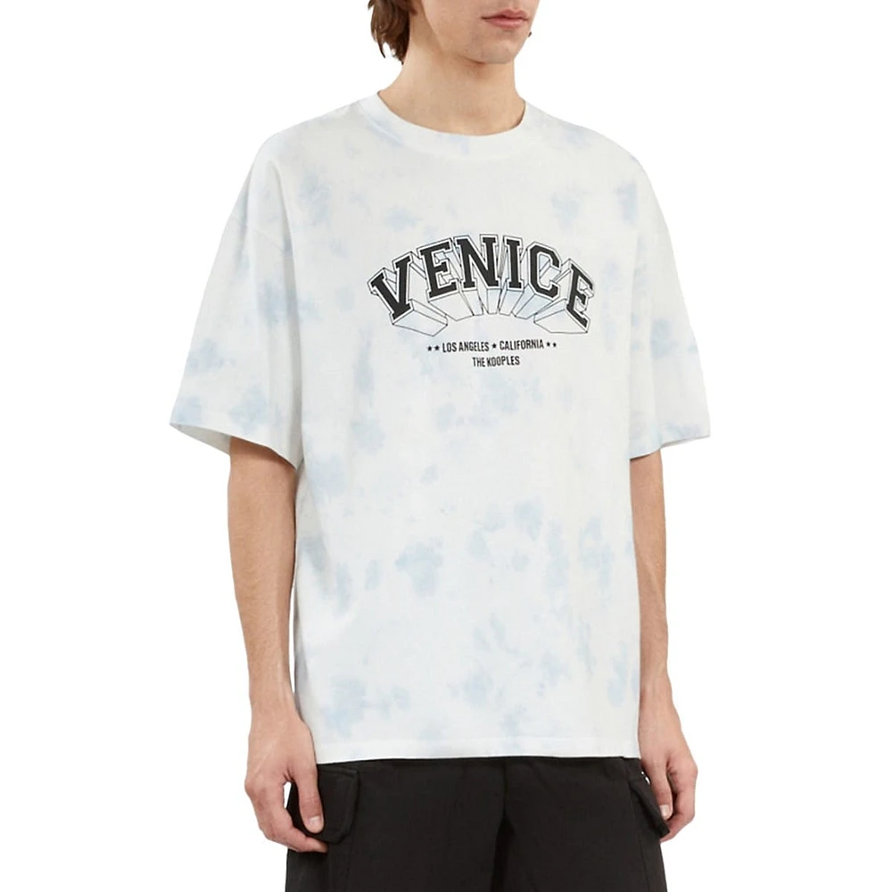 The Kooples Venice Serigraphy Gradient-Effect T-Shirt