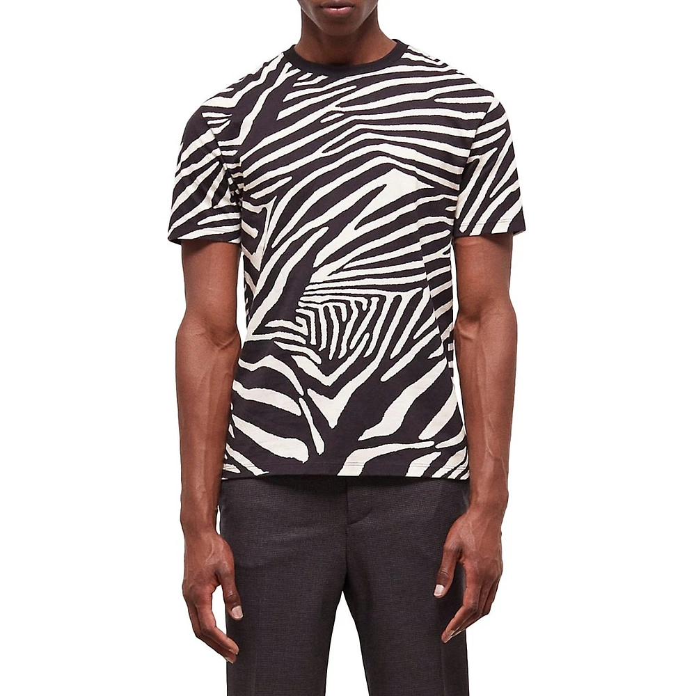 The Kooples Wild Stripes-Print T-Shirt