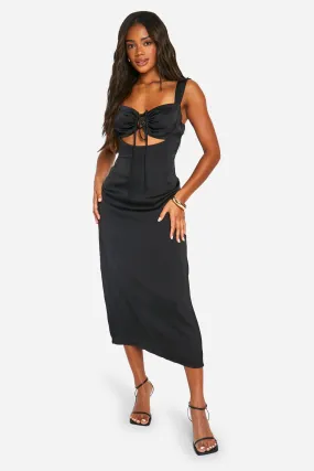 Tie Front Maxi Dress