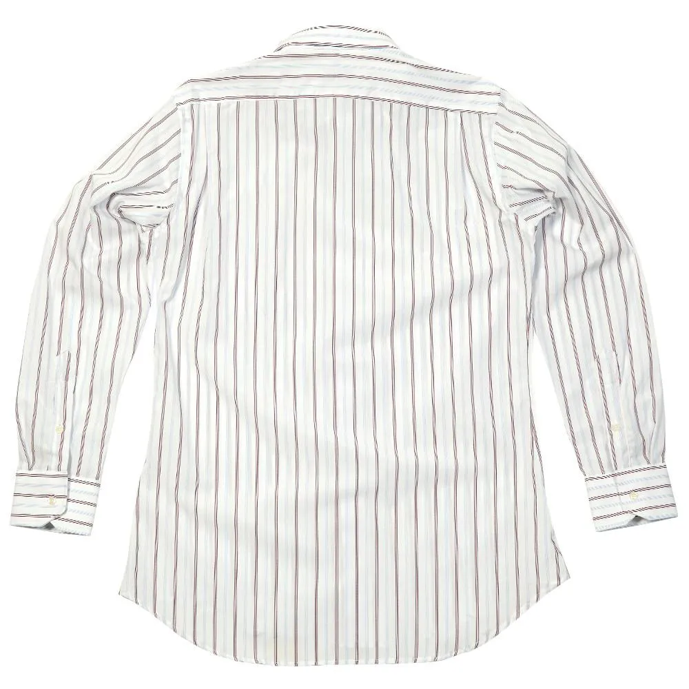 Troy Shirtmakers Guild Stripe ShirtWhite, Red & Blue