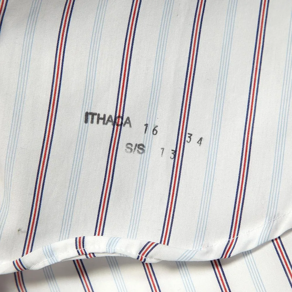 Troy Shirtmakers Guild Stripe ShirtWhite, Red & Blue