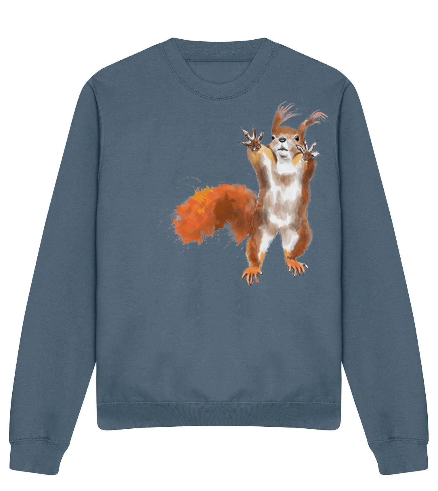 Unisex sweatshirt, Red Squirrel