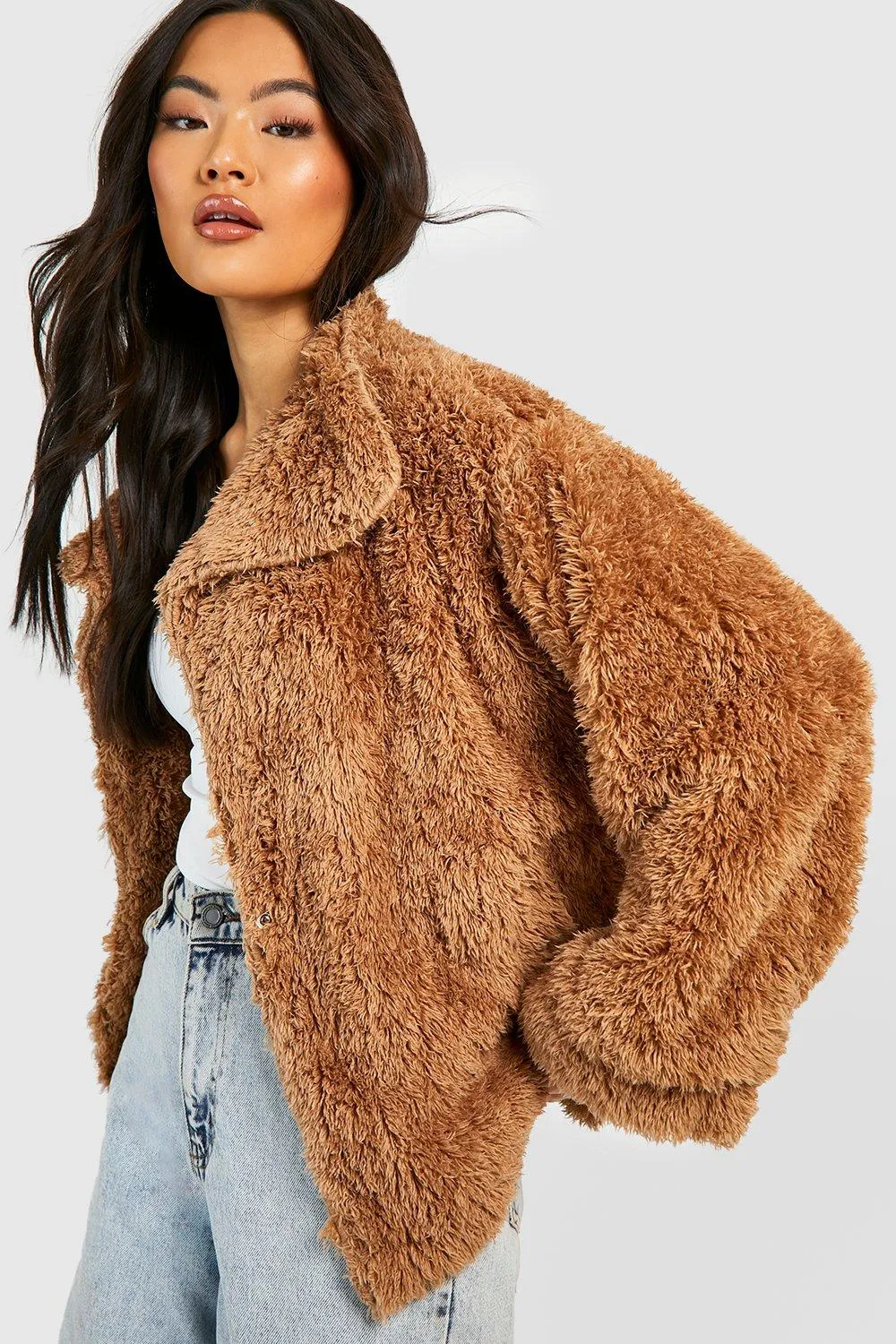 Waterfall Teddy Faux Fur Jacket