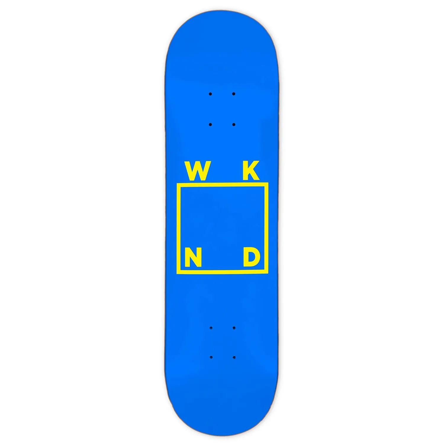 WKND Logo (Blue/Yellow) Deck 8.125