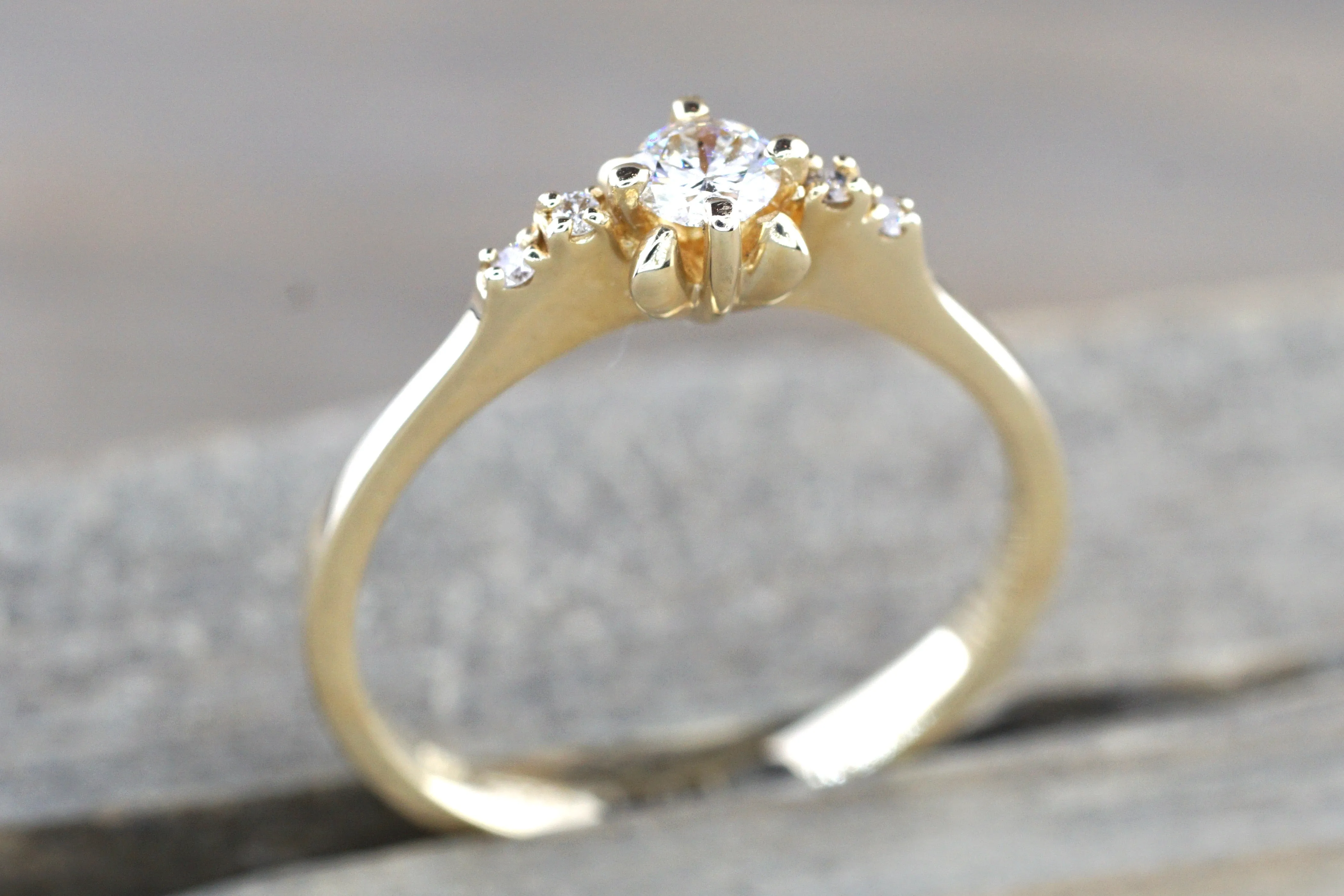 Yellow Gold Diamond Ring Closeout