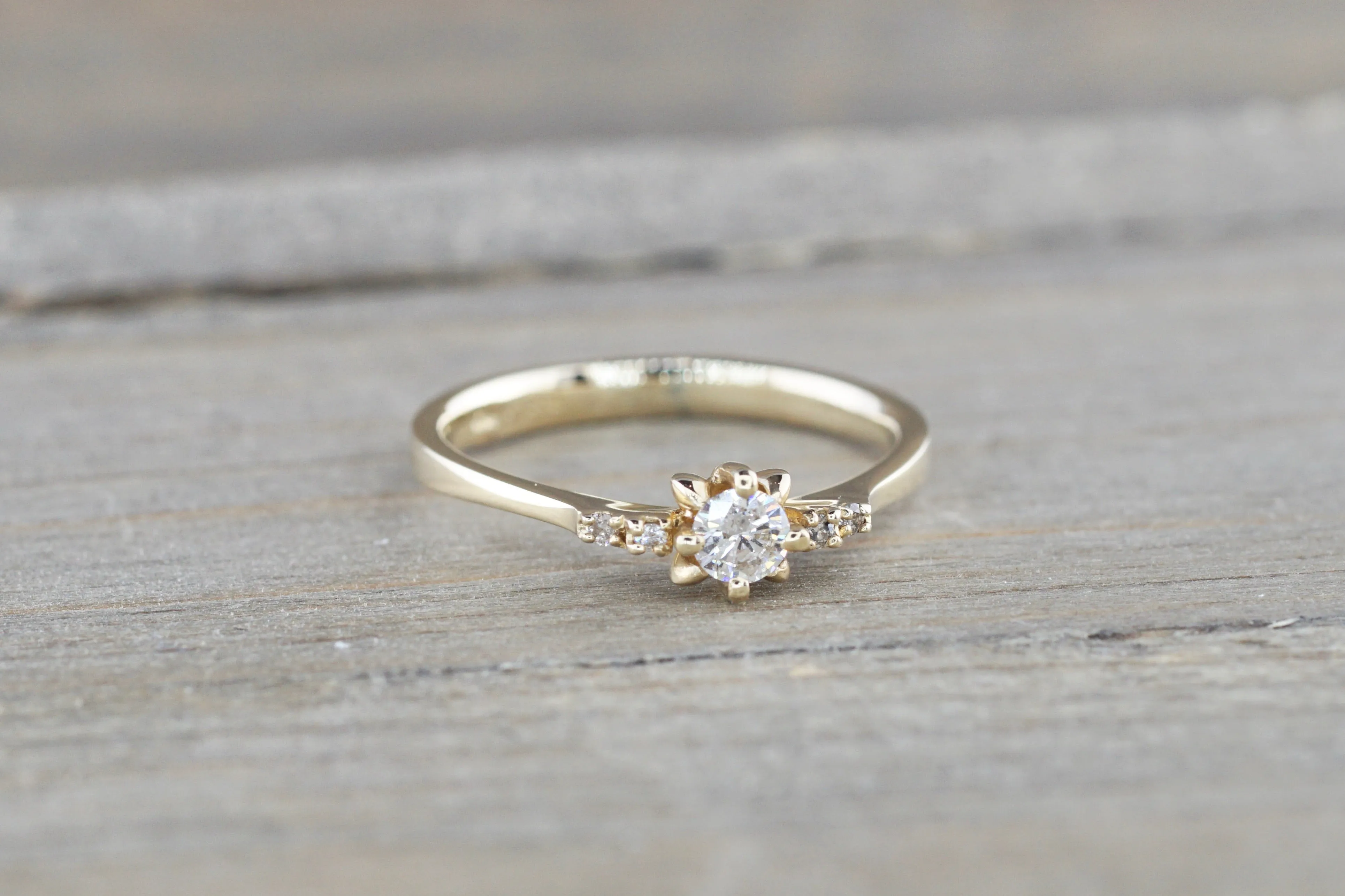 Yellow Gold Diamond Ring Closeout