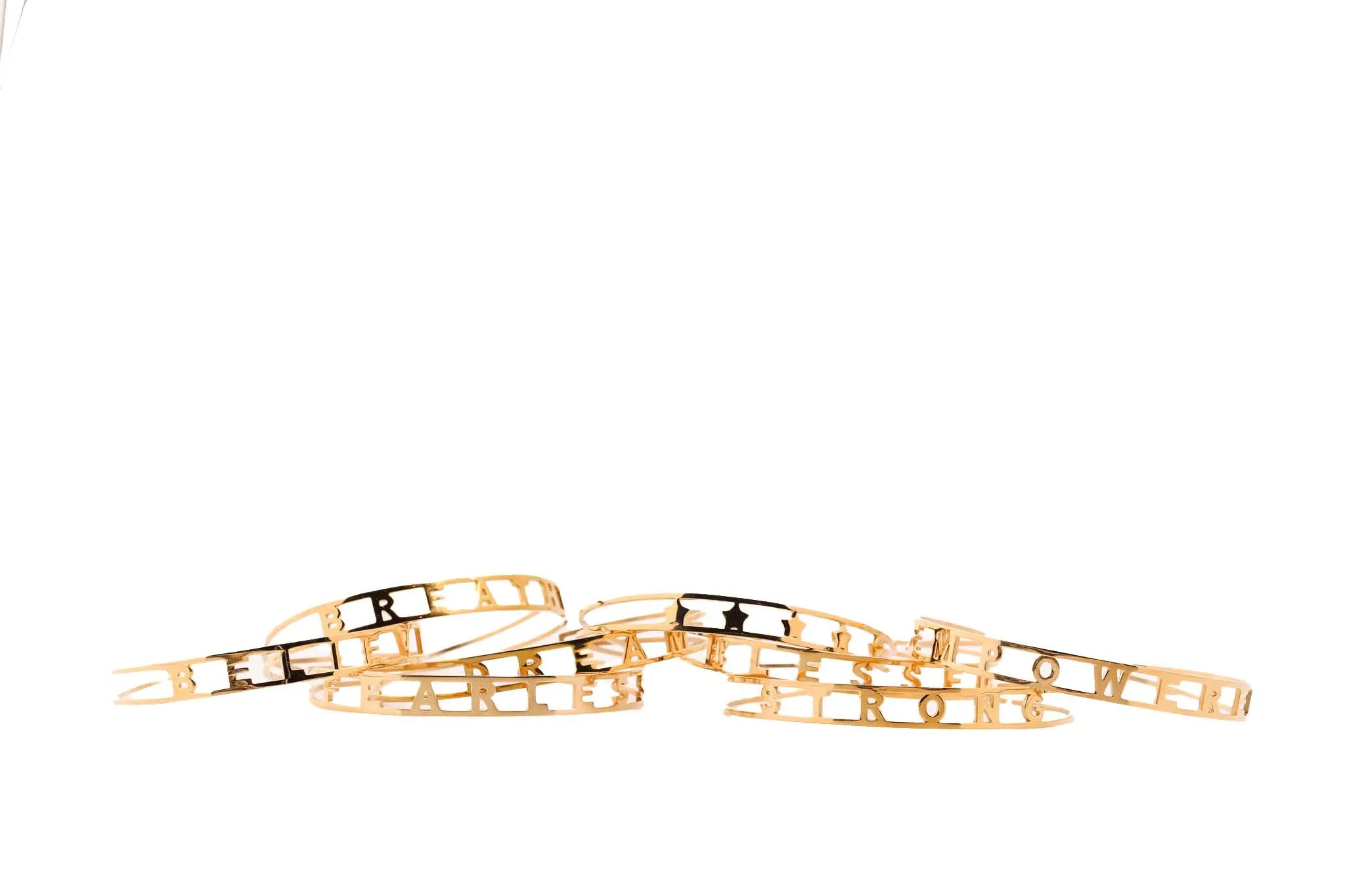 Yellow Gold Empowered Cuff