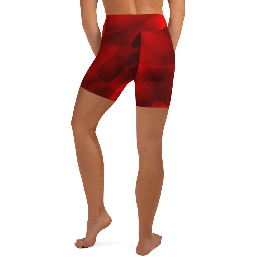 Yoga Shorts True Red