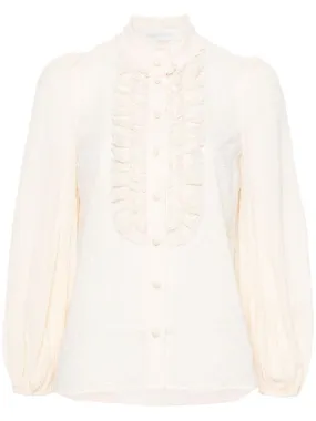 ZIMMERMANN Beige Women's Shirt for 2024 Season