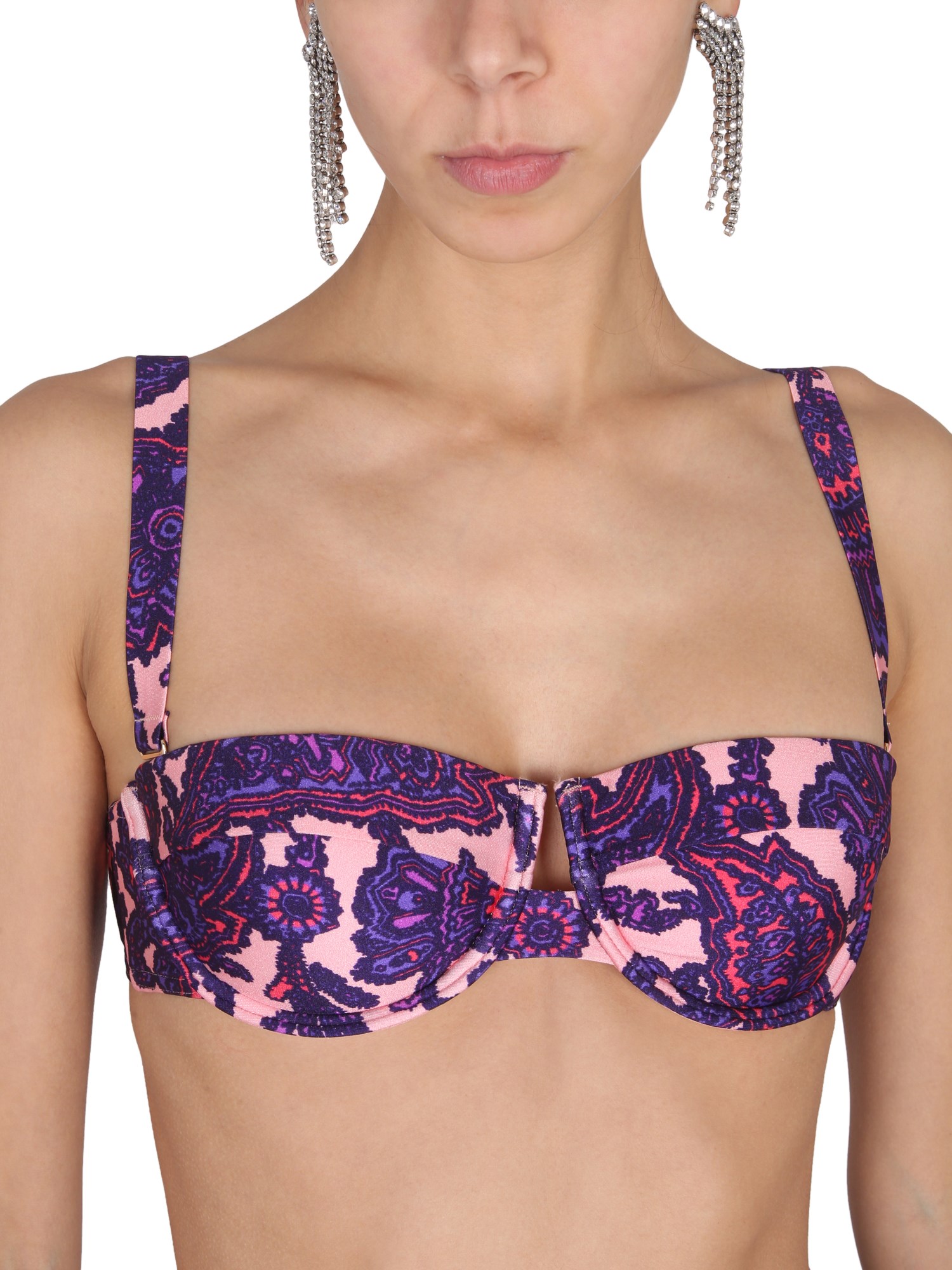 ZIMMERMANN    NYLON TIGGY BIKINI TOP