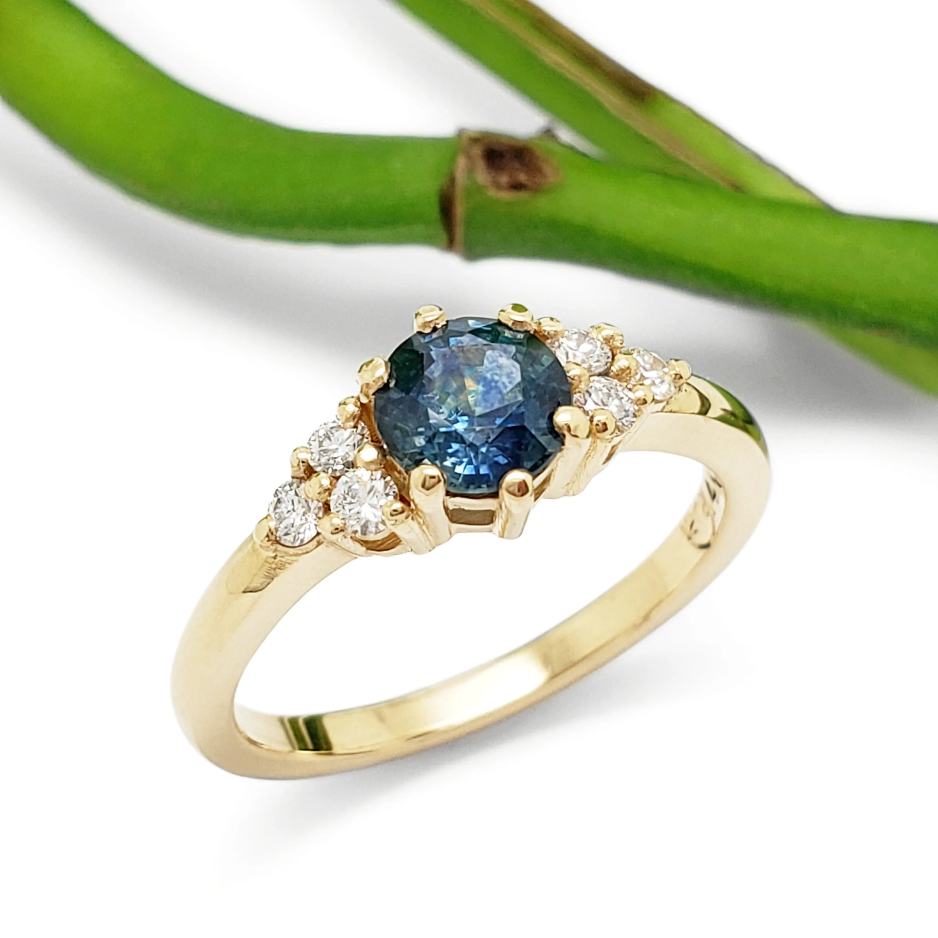 Zira Yellow | Blue Sapphire